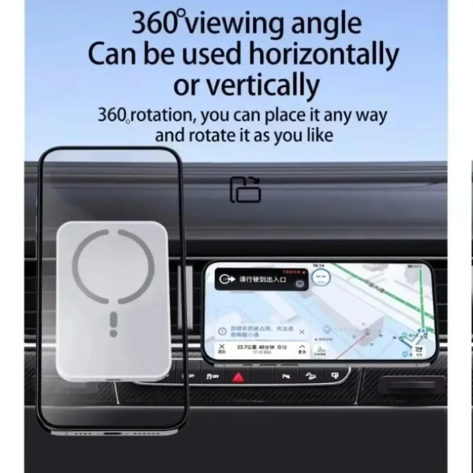 Magnetisches Kabelloses KFZ-Ladegerät für iPhone 12-17