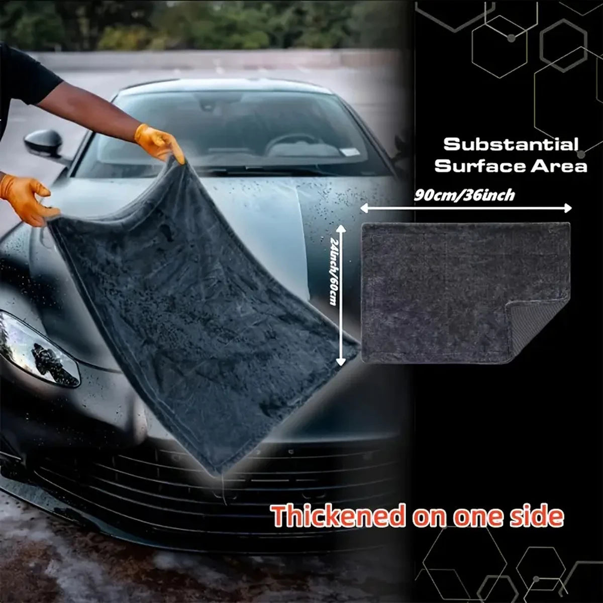 Auto Mikrofaser Trockentuch Saugstark Kratzfrei