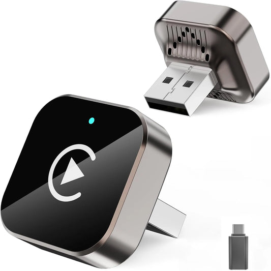 Kabelloser CarPlay Adapter Plug and Play für iPhone & Android